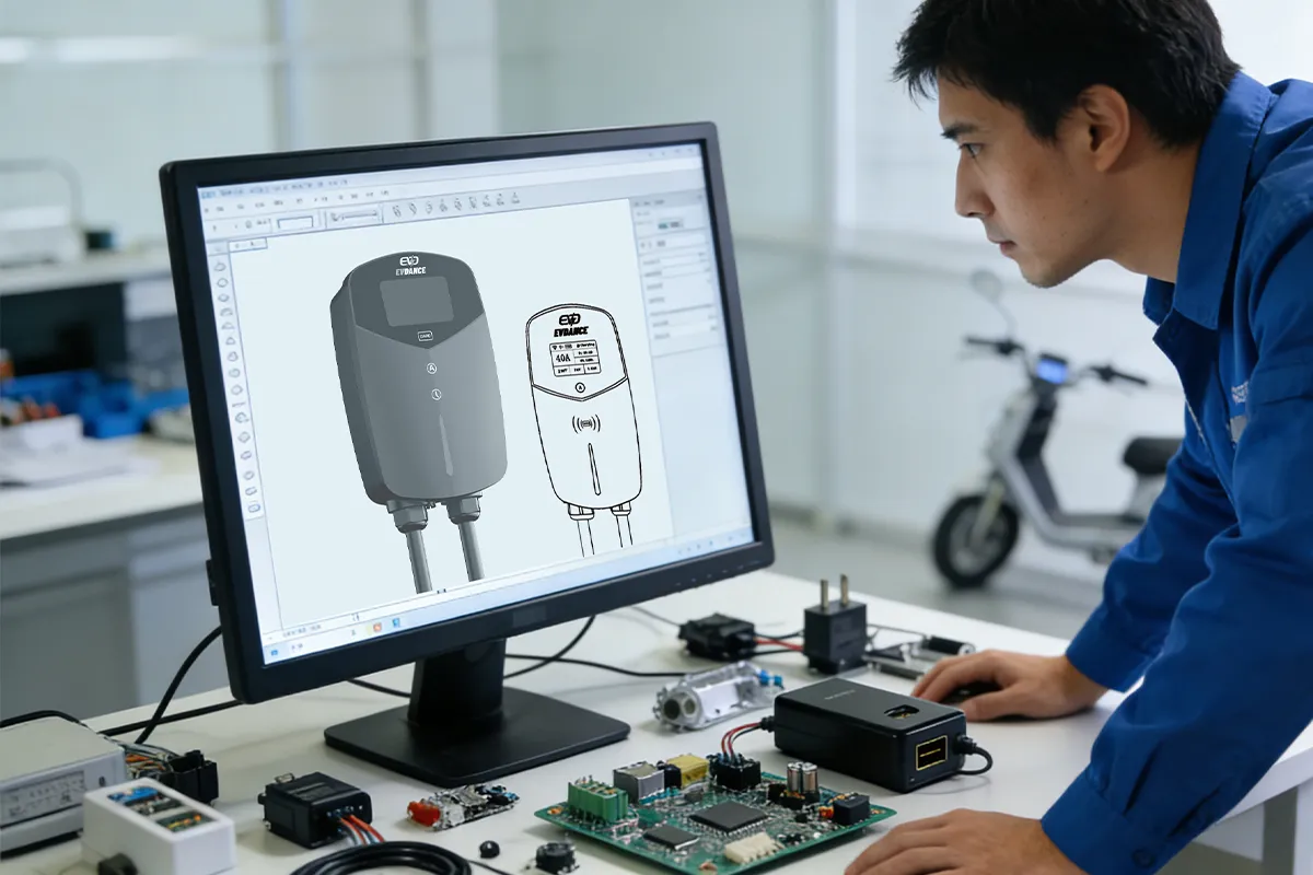 how to update ev charger firmware